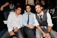 Frankie Delgado, Guest and Kyle Howard at the Lauren Conrad Collection Spring 2009 fashion show during the Mercedes-Benz Fashion Week.