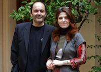 Jean-Pierre Bacri and Agnes Jaoui at the presentation of "Comme Une Image."