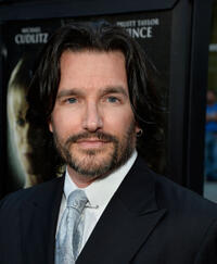 Frank John Hughes at the California premiere of "Dark Tourist."