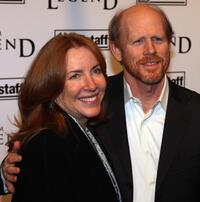 Ron Howard and guest at the New York premiere of "I Am Legend".