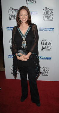 Olivia Hussey at the 21st Genesis Awards.