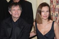 Francis Huster and Carole Bouquet at the XIeme Bal de Paris at Automobile Club de France.