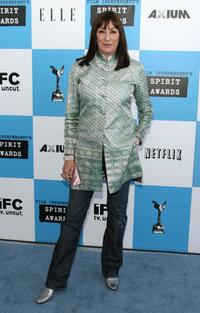 Anjelica Huston at the 22nd Annual Film Independent Spirit Awards.
