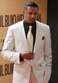 "The Brave One" star Terrence Howard at the Rome premiere.