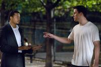 Terrence Howard and Channing Tatum in "Fighting."