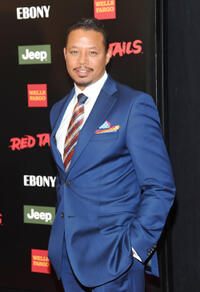Terrence Howard at the New York premiere of "Red Tails."