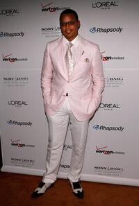 Terrence Howard at the Clive Davis pre-Grammy party.