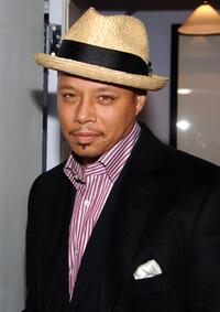Terrence Howard at the Cinema Society and Frederic Fekkai for "Gray Matters."