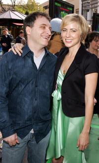 Lawrence Guterman and Traylor Howard at the after party of the premiere of "Son of the Mask."