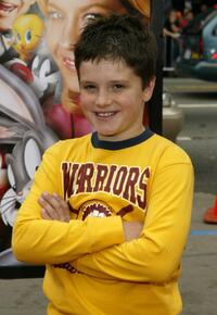 Josh Hutcherson at the world premiere of "Looney Tunes: Back In Action."