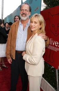 Kathy Baker and husband Steve Robman at the Los Angeles Film Festival premiere of "Nine Lives."