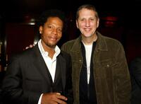 D.L. Hughley and Doug Herzog at the Comedy Central's "Last Laugh" after party.
