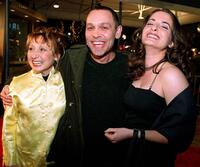 Ashley, Doug Hutchison and wife Kathleen Davison at the premiere of "The Green Mile."
