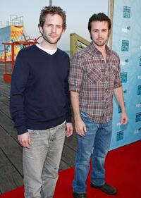 Glenn Howerton and Ron McElhenney at the FOX All-Star Party.