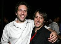 Glenn Howerton and A.J. Tesler at the Independent Television Festival Opening Night party.