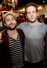 Charlie Day and Glenn Howerton at the Comic Con 2008.