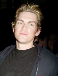 Steve Howey at the WB Television Network Upfront All-Star party.