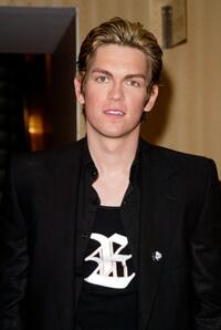 Steve Howey at the "WB Upfront" preview.