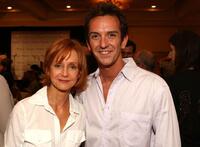 Swoozie Kurtz and Sean Huze at the Campaign For A New GI Bill.