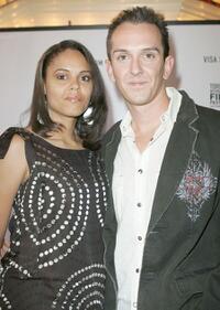 April Turner and Sean Huze at the North American premiere screening of "In The Valley Of Elah" during the Toronto International Film Festival 2007.