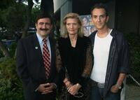 Shad Meshad, Patricia Foulkrod and Sean Huze at the premiere of "The Ground Truth."
