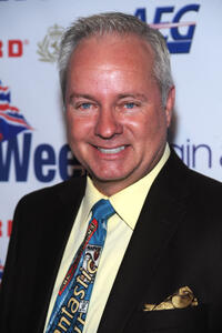Alex Hyde-White at the BritWeek Gala Dinner in California.