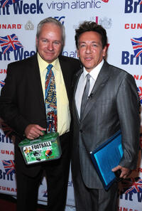 Alex Hyde-White and Ross King at the BritWeek Gala Dinner in California.