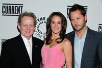 William Sanderson, Cassie Howarth and Matthew Humphreys at the Current TV Upfront in New York.