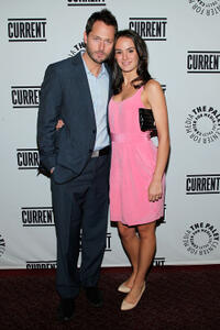 Matthew Humphreys and Cassie Howarth at the Current TV Upfront in New York.