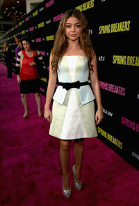 Sarah Hyland at the California premiere of "Spring Breakers."