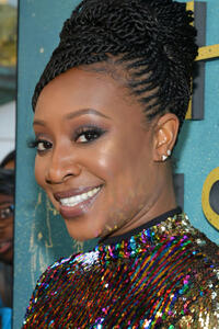 Miriam A. Hyman at the world premiere of "The Sun Is Also A Star" in Los Angeles.
