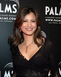 Kelly Hu at the First Annual Fantasy Suite Block Party.