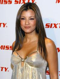 Kelly Hu at the Miss Sixty Fall 2007 fashion show.