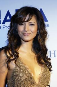 Kelly Hu at The Abbey/Esquire Magazine "The Envelope Please" Oscar Viewing Party.