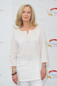 Marie-Christine Adam at the photocall of "Les Invincibles" during the 2011 Monte Carlo Television Festival.