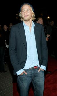 Charlie Hunnam at the premiere of "Abandon."