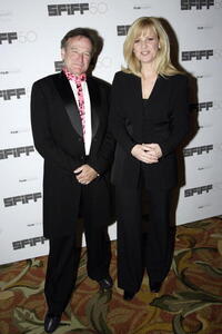 Bonnie Hunt and Robin Williams at the San Francisco International Film Festival awards.