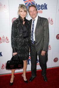 Tania Kosevich and Eric Idle at the launch party of BritWeek.