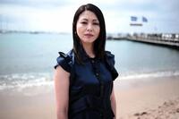 Haruka Igawa at the photocall of "Tokyo Sonata."