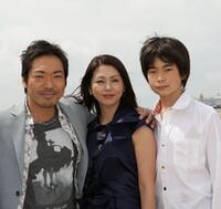Teruyuki Kagawa, Haruka Igawa, Kai Inowaki at the photocall of "Tokyo Sonata."
