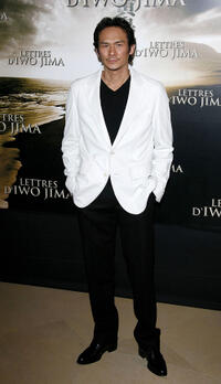 Tsuyoshi Ihara at the photocall of "Letters From Iwo Jima" in France.