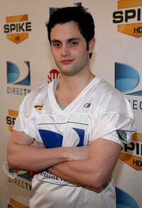 Penn Badgley at the DIRECTV's 3rd Annual Celebrity Beach Bowl.