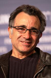 Moshe Ivgy at the photocall of "Restless" during the 58th Berlinale Film Festival.