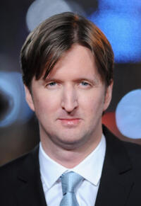 Director Tom Hooper at the world premiere of "Les Miserables" in London.