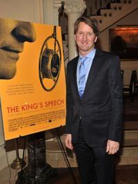 Tom Hooper at the luncheon to honor "The King's Speech."