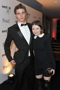 Max Irons and Emily Browning at the Gucci Museum Opening in Florence.