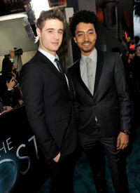 Max Irons and Shawn Carter Peterson at the California premiere of "The Host."