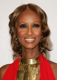 Iman at the 25th Anniversary of the Annual CFDA Fashion Awards.
