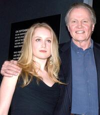 Tamara Hope and Jon Voight at the special VIP screening of "September Dawn."