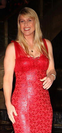 Terri Irwin at the red carpet of the 2011 Logie Awards in Australia.